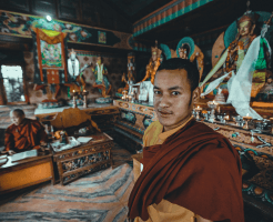 small rooms that monk lived