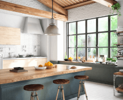 can kitchen be in north east 