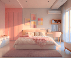 Asian Paints bedroom design