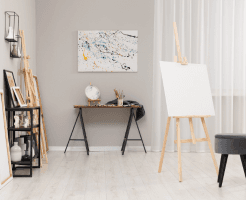 modern interior decoration of drawing room