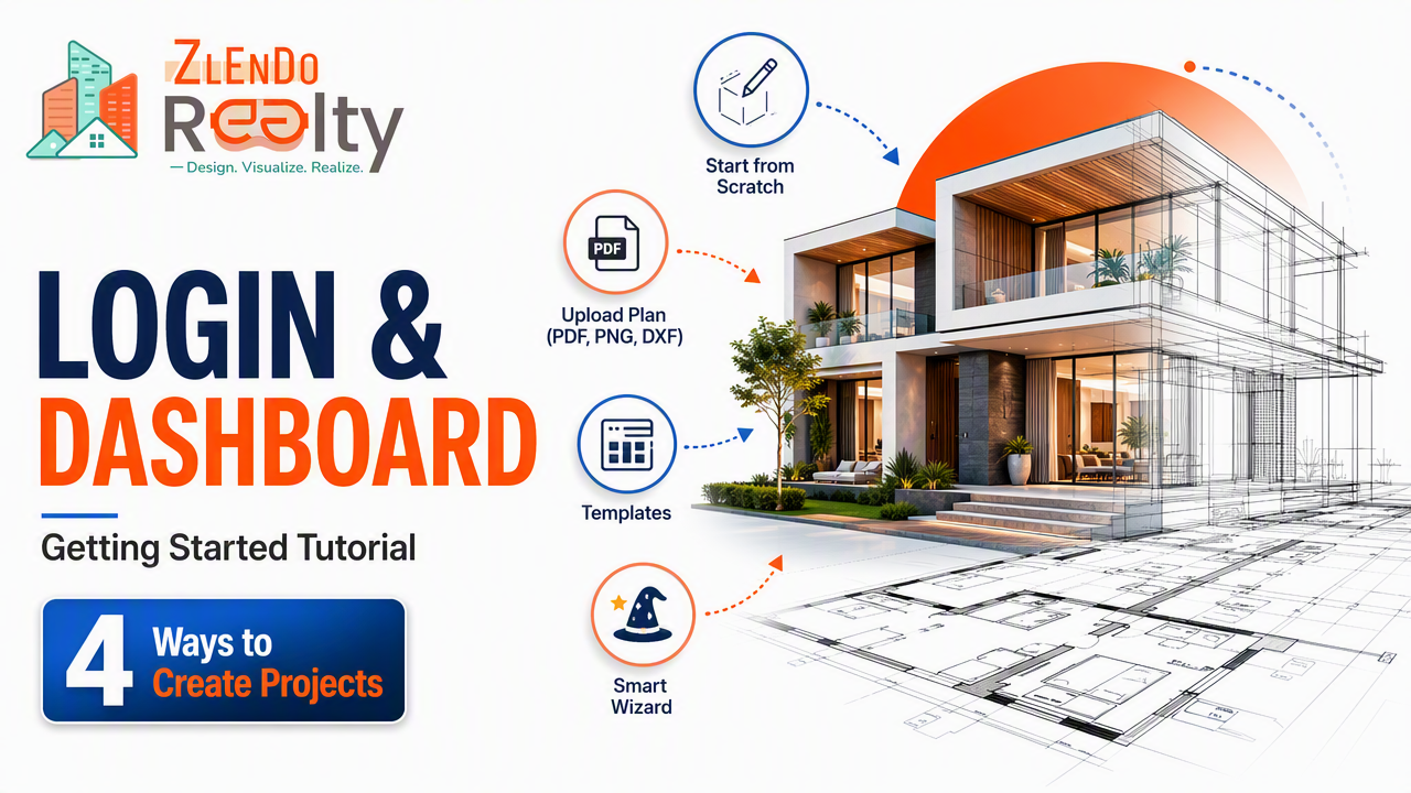 How to Login & Create Projects | Complete Dashboard Walkthrough